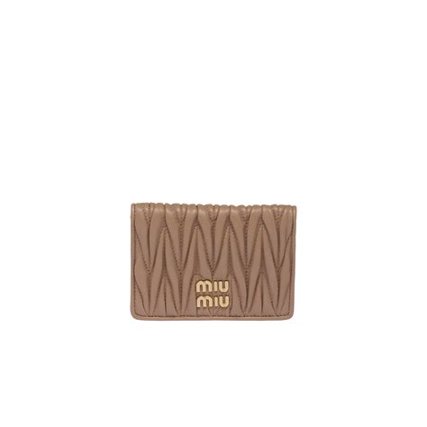 miu miu card holder cammeo|Cameo Leather Card Holder .